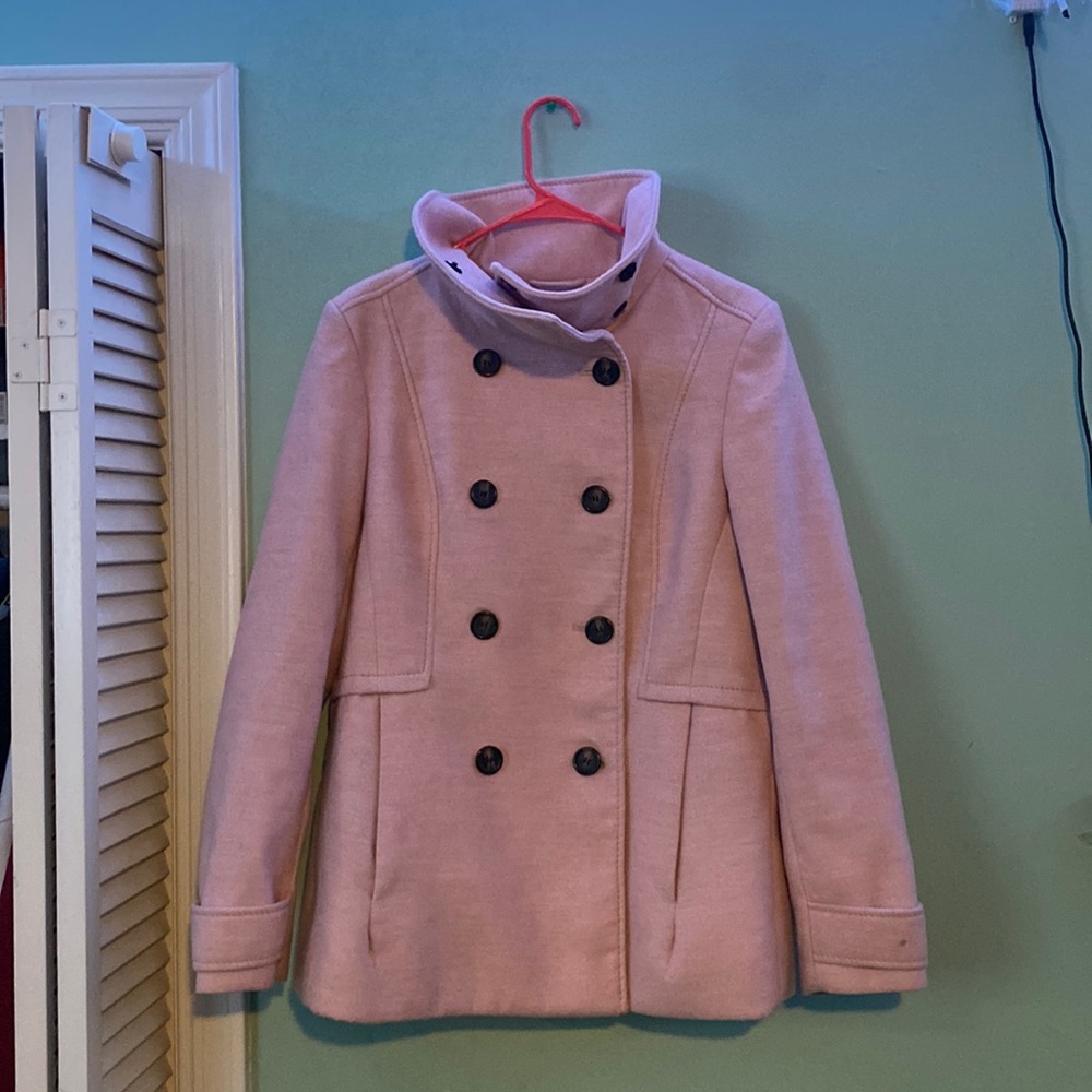 H&M Pink Trench Coat